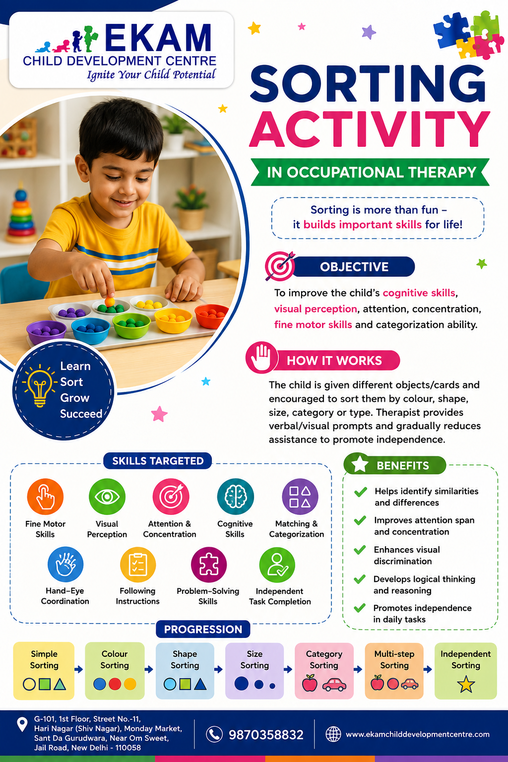 Sorting activity